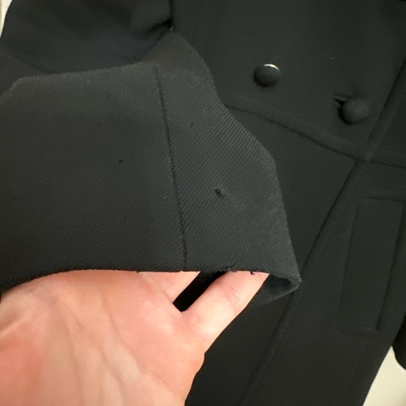Prada Coat. Black. Size 38. Women’s small - Picture 2 of 16